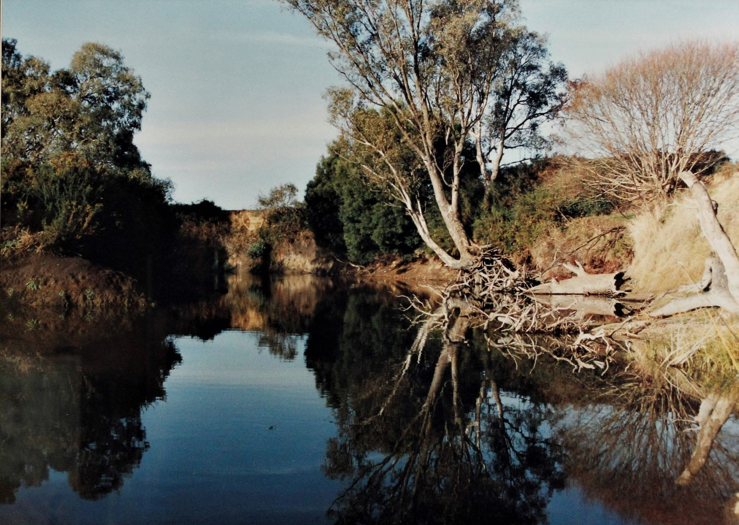 110 LODDON RIVER REFLECTION PHOTO
