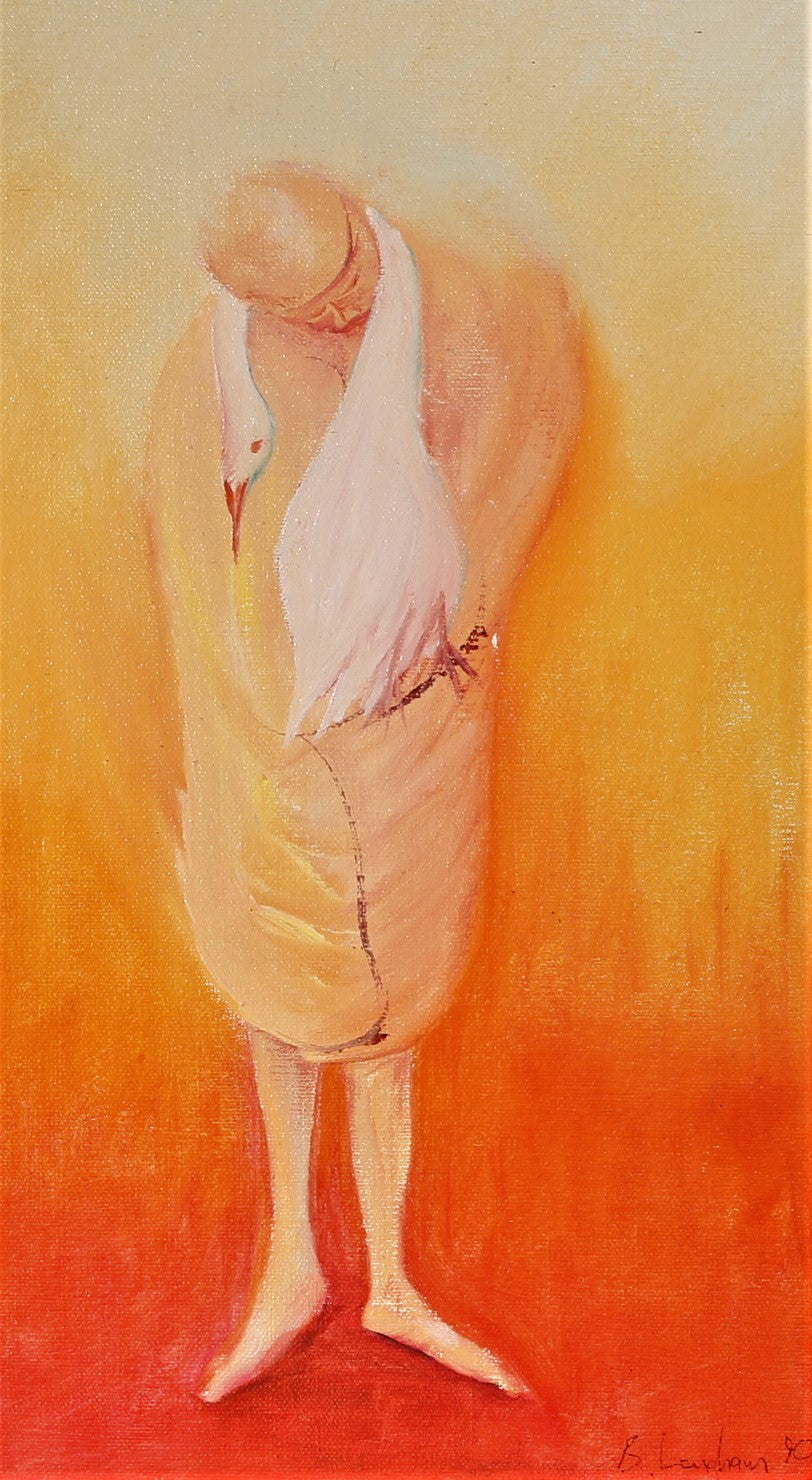 302 MAN WITH SWAN