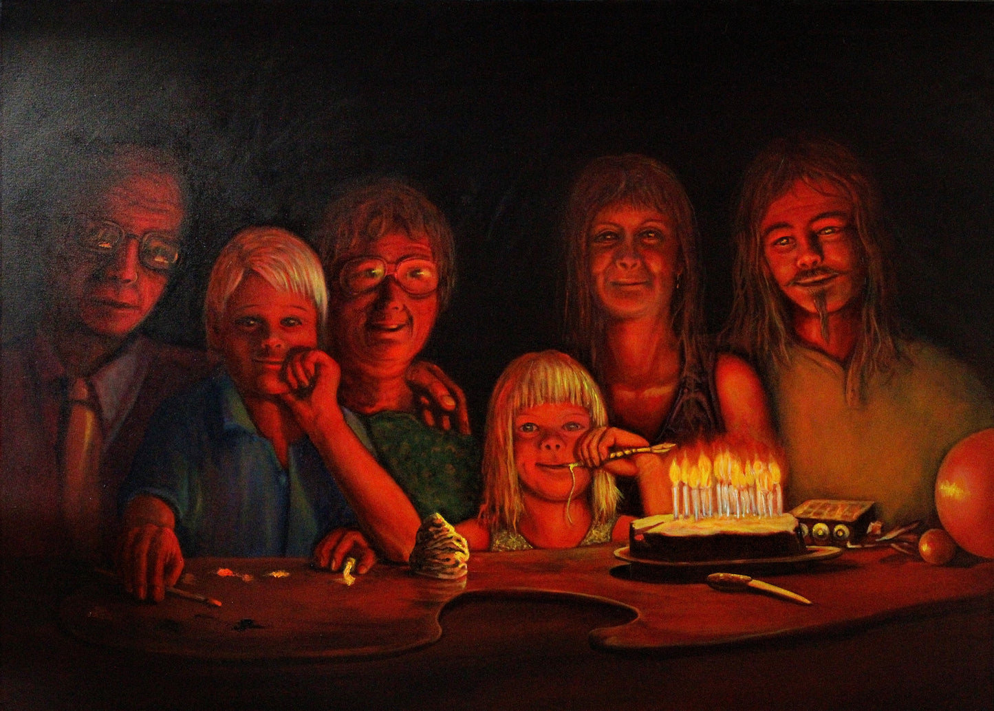 051 CANDLE FAMILY BIRTHDAY