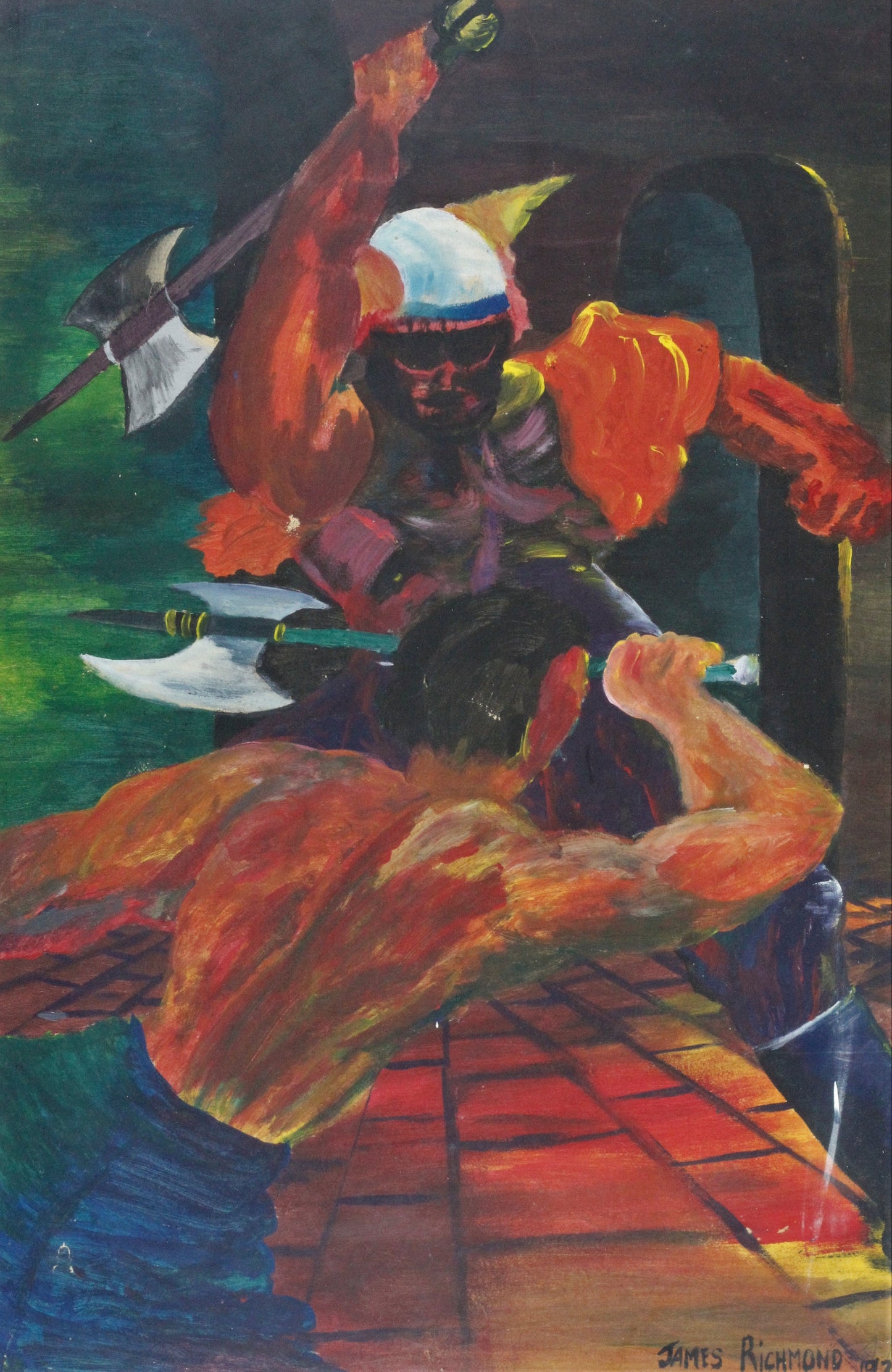 006 Viking battle