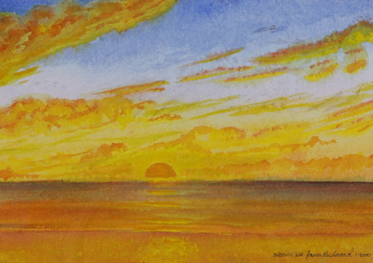 141   YELLOW SUNSET BROOME
