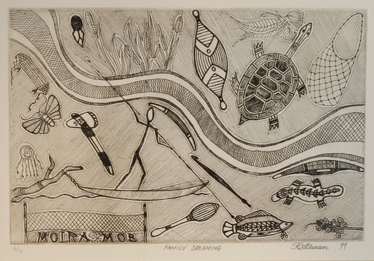 288  ETCHING FAMILY DREAMING