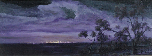 029 PURPLE NIGHTSCAPE