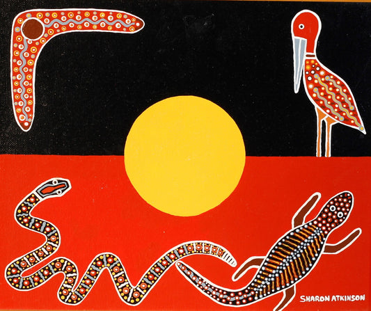 306 ABORIGINAL FLAG