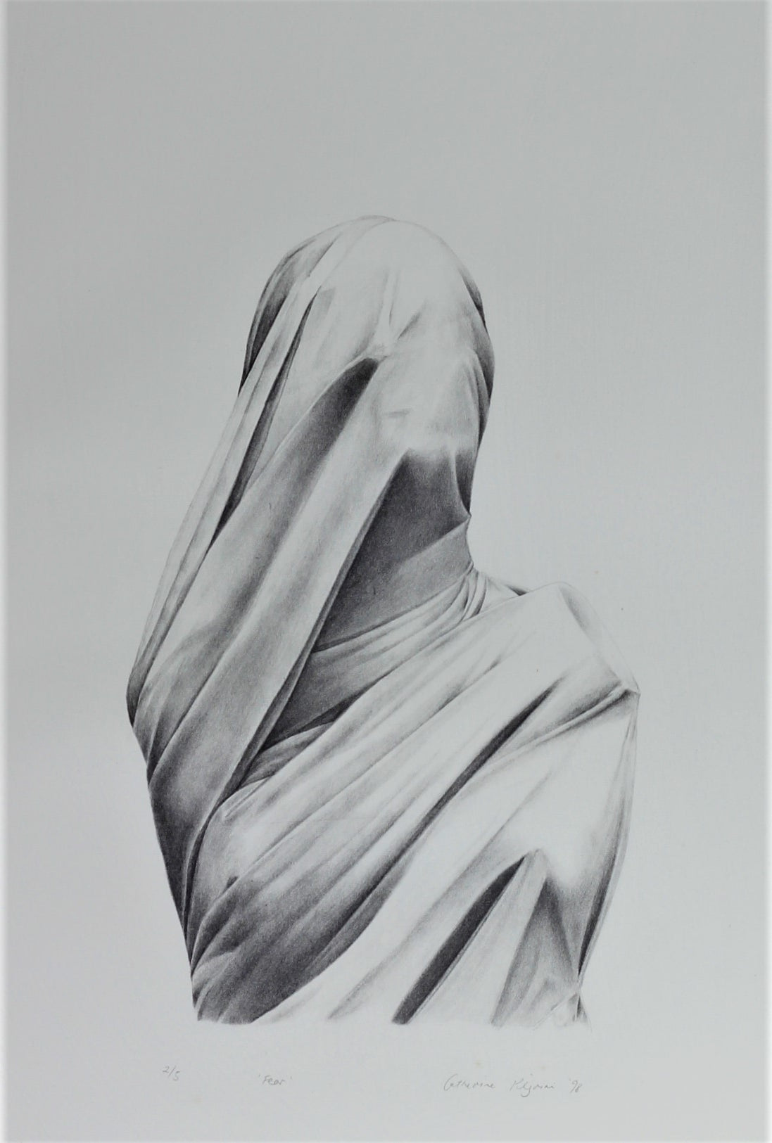 326  FEAR LITHOGRAPH